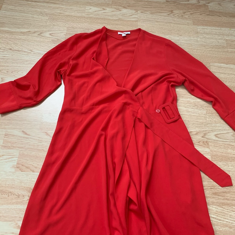 Top Shop Wrap Top